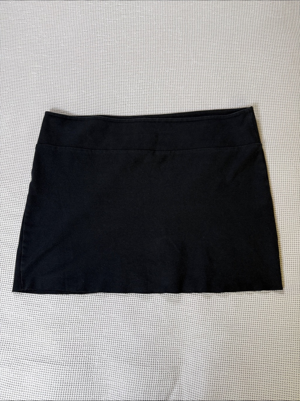 Xhilaration Black Knit Mini Skirt XL